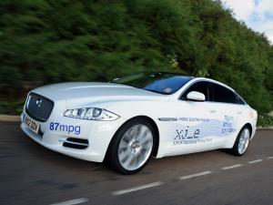 Jaguar XJ&rsquo;e Plug-In Hybrid Prototype 2012 года